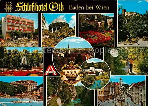 Baden Wien Schlosshotel Oth Baden Wien Kat. Baden