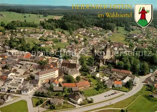 Heidenreichstein Fliegeraufnahme Wasserburg Heidenreichstein Kat. Heidenreichstein