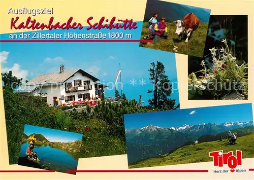 Zillertal Kaltenbacher Schihuette Edelweiss Zillertal Kat. Regionales