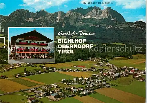 Oberndorf Tirol Pension Gasthaus Bichlhof Kaisergebirge Oberndorf Tirol Kat. Oberndorf in Tirol