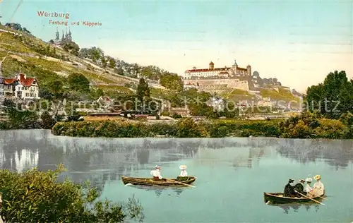 Wuerzburg Festung mit Kaeppele Wuerzburg Kat. Wuerzburg