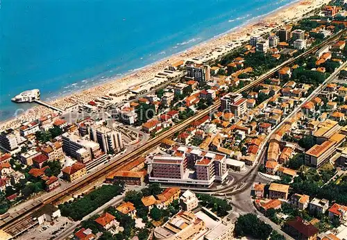 Senigallia Fliegeraufnahme Strand Senigallia Kat. Italien