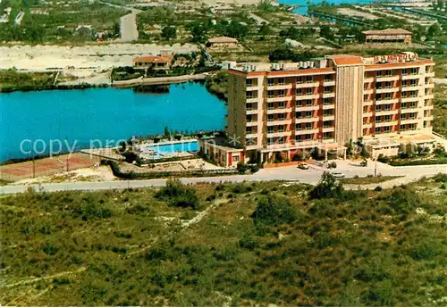 Bahia de Alcudia Hotel Amapola Fliegeraufnahme Bahia de Alcudia