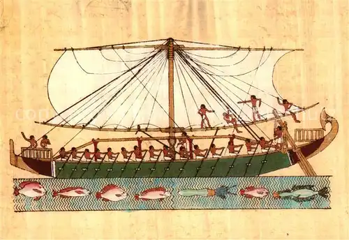 Segelschiffe Hatshepsut s Boat Sailing Punt Red Sea 18th Dynasty Egypt  Segelschiffe Kat. Schiffe