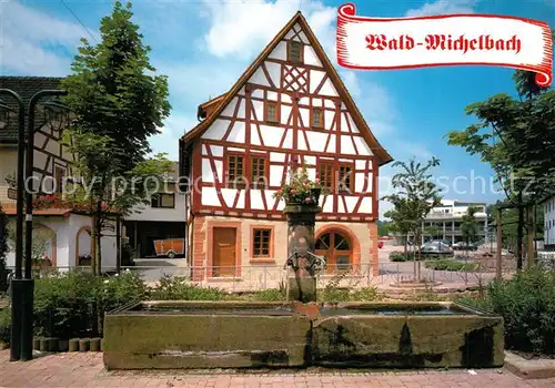 Wald Michelbach Fachwerkhaus  Wald Michelbach Kat. Wald Michelbach