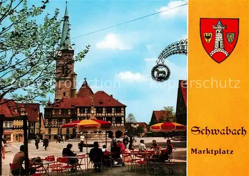 Schwabach Marktplatz Schwabach Kat. Schwabach