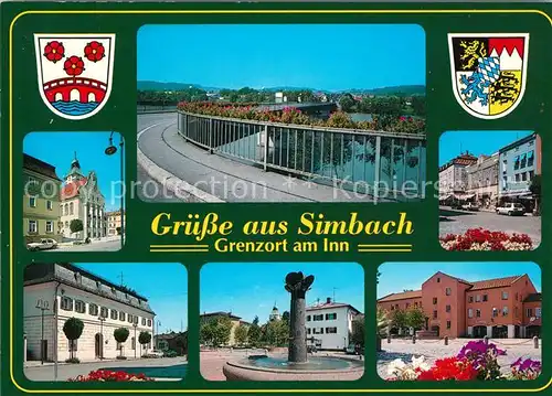 Simbach Inn Ortsansichten  Simbach Inn Kat. Simbach a.Inn