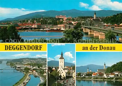 Deggendorf Donau Teilansichten  Deggendorf Donau Kat. Deggendorf