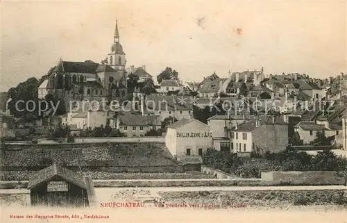 Neufchateau Vosges Vue generale vers lEglise Saint Nicolas Neufchateau Vosges Kat. Neufchateau