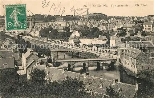 Lannion Vue generale Lannion Kat. Lannion