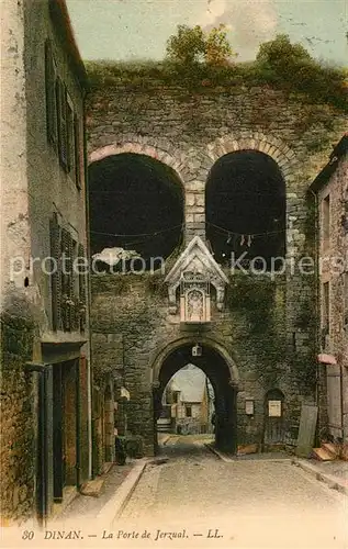 Dinan La Porte de Jerzual Dinan Kat. Dinan