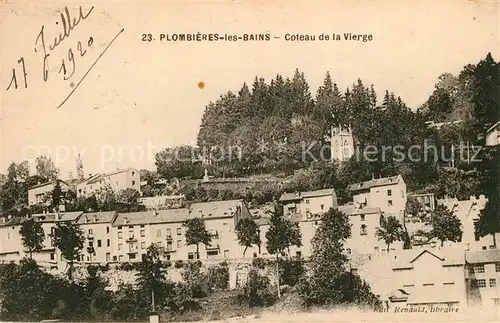 Plombieres les Bains Vosges Coteau de la Vierge Plombieres les Bains Kat. Plombieres les Bains