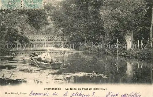 Chamarande La Juine au Pont de Gillevoisin Chamarande Kat. Chamarande