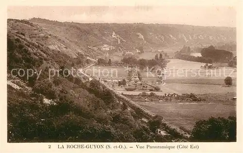 La Roche Guyon Vue panoramique  La Roche Guyon Kat. La Roche Guyon