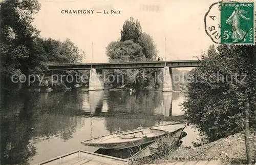 Champigny Marne Le Pont Champigny Marne Kat. Champigny