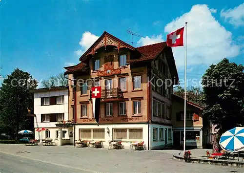 AK / Ansichtskarte Weissbad Gasthof Metzgerei Gemsle Weissbad Kat. Weissbad