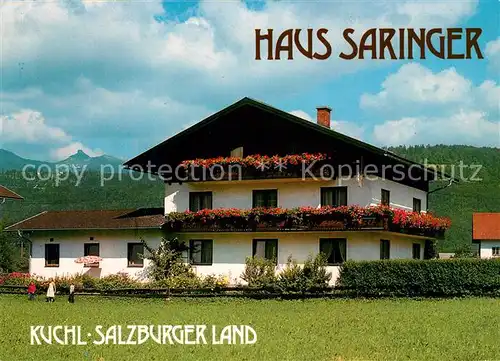 AK / Ansichtskarte Kuchl Pension Haus Saringer Kuchl Kat. Kuchl