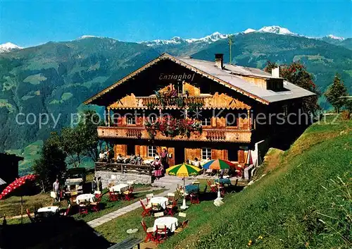 AK / Ansichtskarte Zell Ziller Tirol Alpengasthof Enzianhof Zell Ziller Tirol Kat. Zell am Ziller