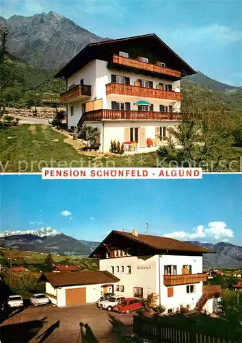 AK / Ansichtskarte Algund Merano Pension Schoenfeld Algund Merano Kat. Italien