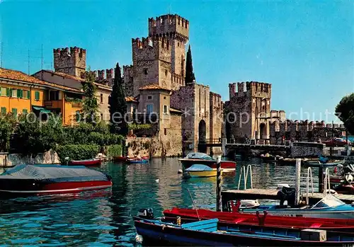 AK / Ansichtskarte Sirmione Castello Scaligero Sirmione