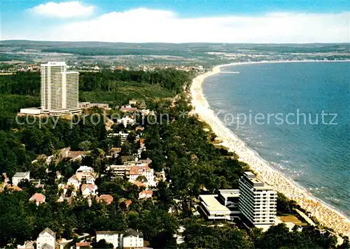 AK / Ansichtskarte Timmendorfer Strand Ostseeheilbad Hotels am Strand Fliegeraufnahme Timmendorfer Strand Kat. Timmendorfer Strand