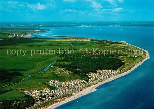 AK / Ansichtskarte Kalifornien Ostseebad Heidkate Fliegeraufnahme Kalifornien Ostseebad