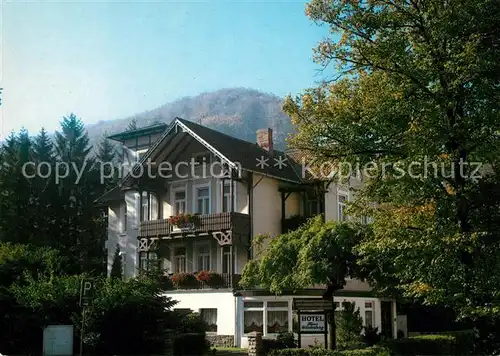 AK / Ansichtskarte Bad Harzburg Hotel Garni Haus Winterberg am Kurpark Bad Harzburg Kat. Bad Harzburg