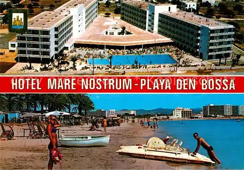 AK / Ansichtskarte Playa d en Bossa Hotel Mare Nostrum Strand Playa d en Bossa Kat. Ibiza