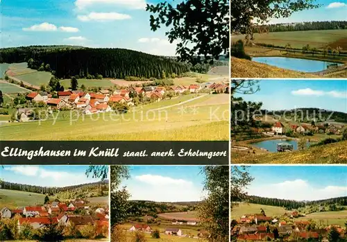 AK / Ansichtskarte Ellingshausen Hessen Ortsansichten  Ellingshausen Hessen Kat. Knuellwald