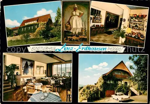 AK / Ansichtskarte Erdhausen Gladenbach Kuenstlerhaus Lenz  Erdhausen Gladenbach
