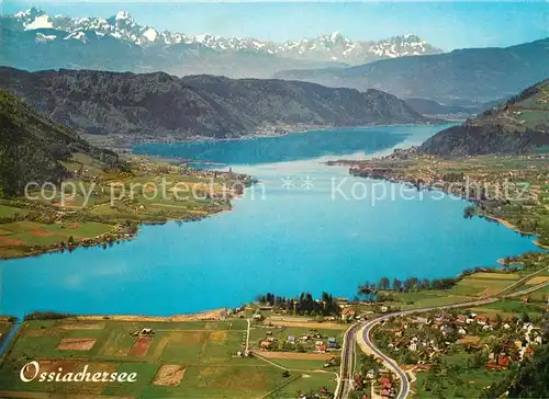 AK / Ansichtskarte Ossiachersee Fliegeraufnahme Ossiachersee Kat. Ossiach