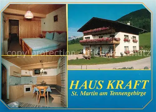 AK / Ansichtskarte St Martin Tennengebirge Haus Kraft St Martin Tennengebirge Kat. St Martin Tennengebirge