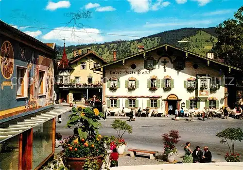 AK / Ansichtskarte Oberammergau Hotel Alte Post  Oberammergau Kat. Oberammergau