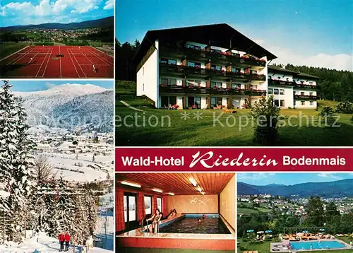 AK / Ansichtskarte Bodenmais Wald Hotel Riederin  Bodenmais Kat. Bodenmais