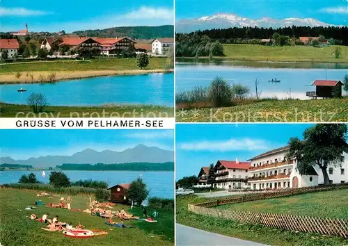 AK / Ansichtskarte Pelham Oberbayern Pelhamer See Pelham Oberbayern Kat. Bad Endorf