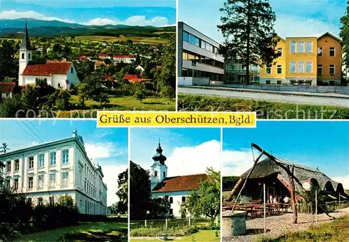 AK / Ansichtskarte Oberschuetzen Maedchenheim Schule Kirche Czarda Oberschuetzen Kat. Oberschuetzen