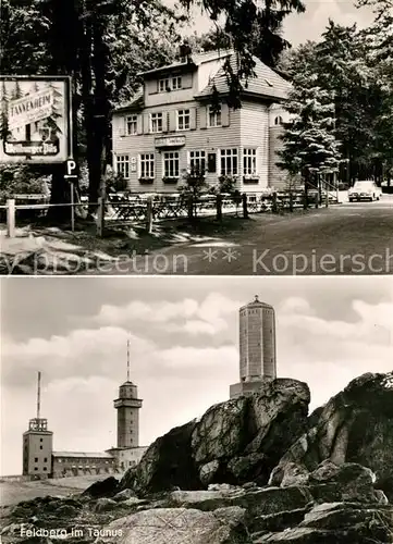 AK / Ansichtskarte Feldberg Taunus Restaurant Tannenheim Feldberg Taunus Kat. Schmitten