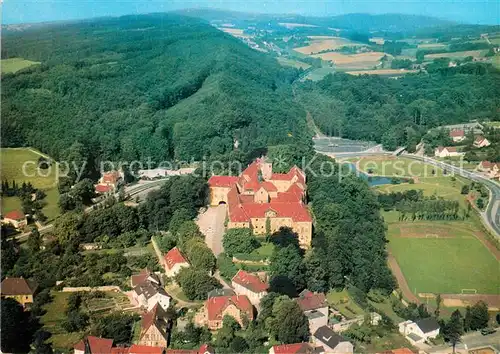 AK / Ansichtskarte Bad Iburg Fliegeraufnahme Schloss Bad Iburg Kat. Bad Iburg