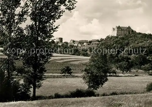 AK / Ansichtskarte Lichtenberg Odenwald Landschaftspanorama mit Schloss Lichtenberg Odenwald Kat. Fischbachtal