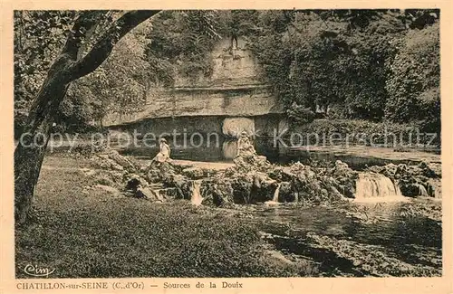 AK / Ansichtskarte Chatillon sur Seine Sources de la Douix Chatillon sur Seine Kat. Chatillon sur Seine