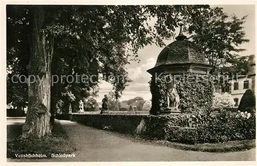 AK / Ansichtskarte Veitshoechheim Schlosspark mit Rokokogarten Veitshoechheim Kat. Veitshoechheim