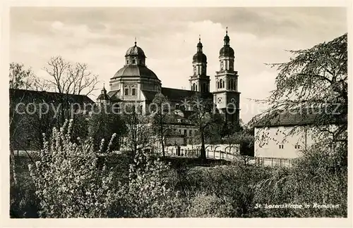 AK / Ansichtskarte Kempten Allgaeu St Lorenzkirche Kempten Allgaeu Kat. Kempten (Allgaeu)