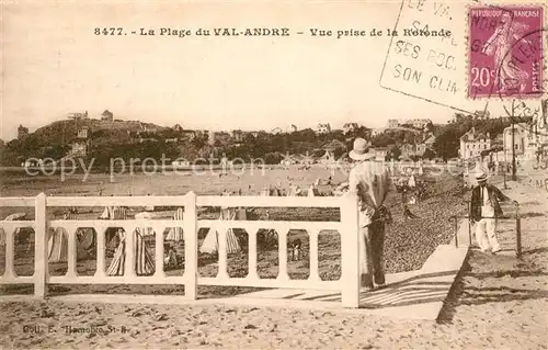 AK / Ansichtskarte Val Andre La Plage Vue prise de la Rotonde Val Andre Kat. Pleneuf Val Andre