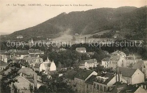 AK / Ansichtskarte Saint Die des Vosges Vue panoramique vers la Cote Saint Martin Saint Die des Vosges Kat. Saint Die des Vosges