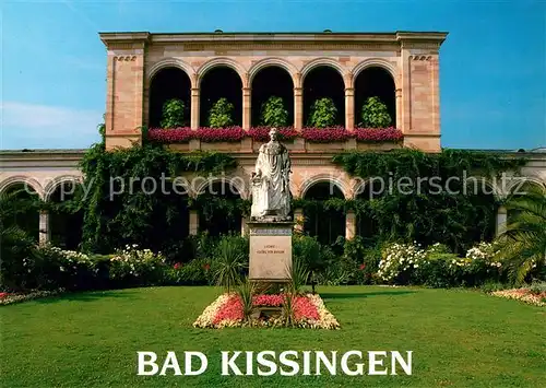 AK / Ansichtskarte Bad Kissingen Arkaden Denkmal Ludwig I.  Bad Kissingen Kat. Bad Kissingen