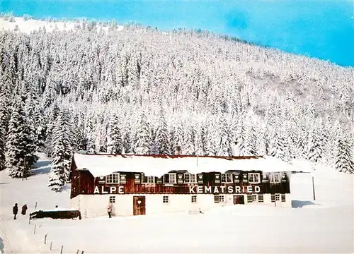 AK / Ansichtskarte Oberjoch Alpe Kematsried Oberjoch Kat. Bad Hindelang