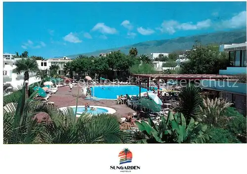 AK / Ansichtskarte Adeje Hotel Hibiscos Swimming Pool Adeje Kat. Tenerife Islas Canarias
