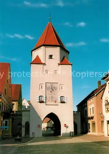 AK / Ansichtskarte Aichach Unteres Tor Aichach Kat. Aichach