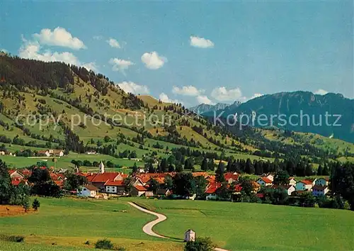 AK / Ansichtskarte Altenau Oberbayern Panorama Altenau Oberbayern Kat. Saulgrub