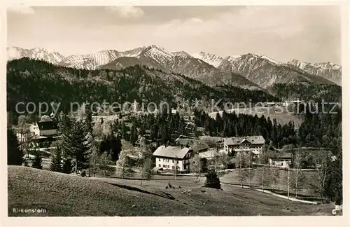 AK / Ansichtskarte Birkenstein Panorama Birkenstein Kat. Fischbachau